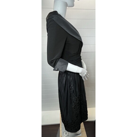Beautiful Vintage Black JESSICA HOWARD -Audrey Hepburn Dress/8 Retro 50s’ Style - Picture 5 of 11